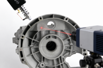 Non contact vibration measurement with LDV by MAUL-THEET